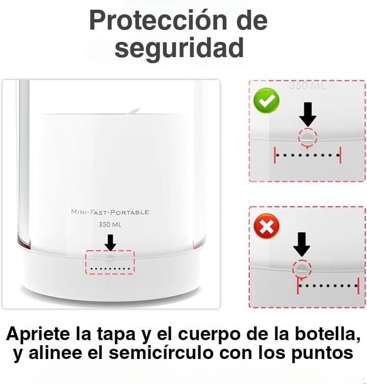Licuadora Portátil Recargable - SunShake
